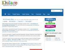 Tablet Screenshot of khilare.com